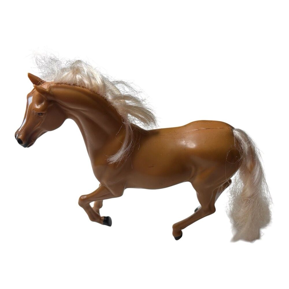 Vintage Dallas Golden Palomino Horse Mattel 1980 Barbie In Good Condition